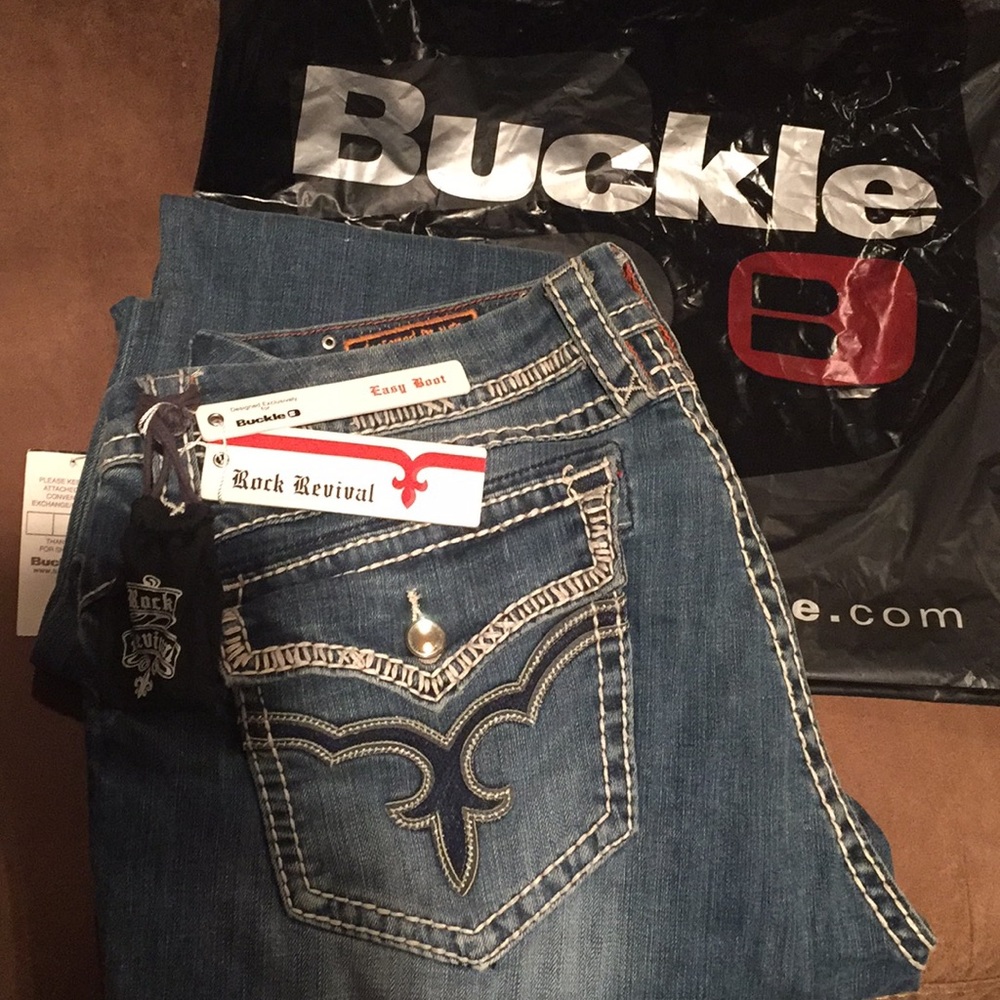 Rock revival jeans may/easy boot W36L34